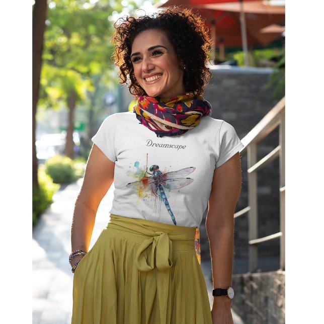 Dragonfly Dreamscape, custom T Shirt (Skapare uppladdad)