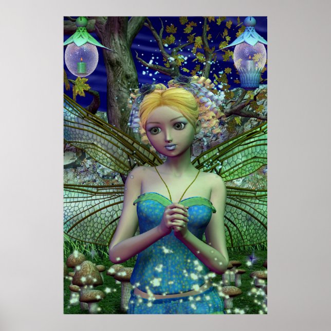 Dragonfly Dusting Poster (Framsidan)
