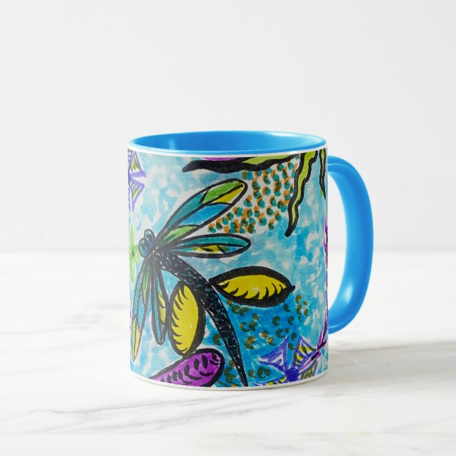 Dragonfly Fantasy  Mugg (Framsida höger)