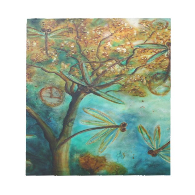 Dragonfly Fliration Anteckningsblock (Framsida)