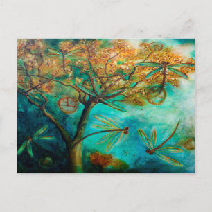 Dragonfly Fliration Vykort