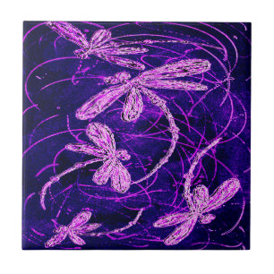 Dragonfly Flit Disco Kakelplatta