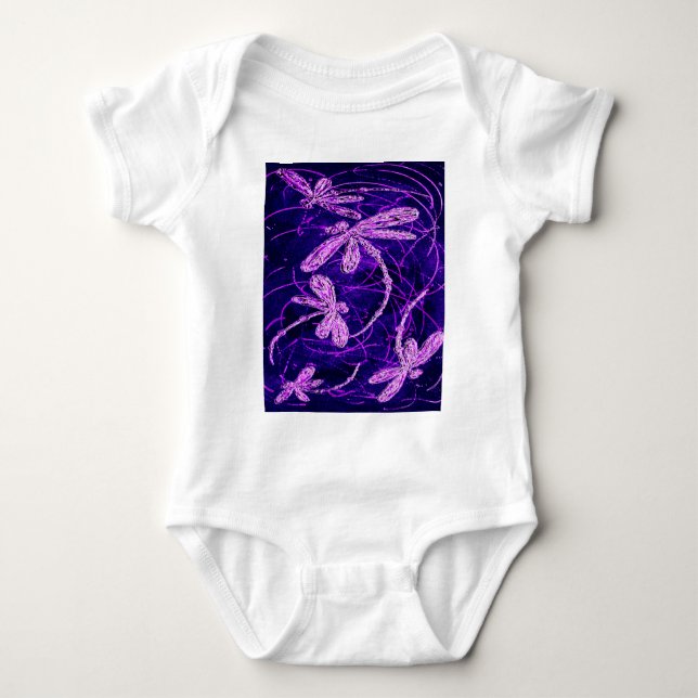 Dragonfly Flit Disco T-shirt (Framsida)