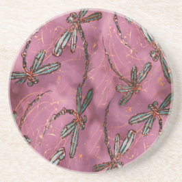 Dragonfly Flit Dusky Ro Underlägg Sandsten