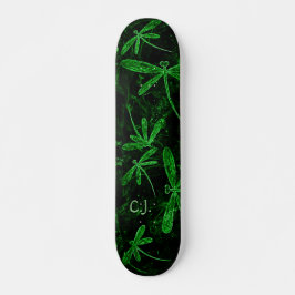 Dragonfly Flit Neon Grönt Skateboard Deck