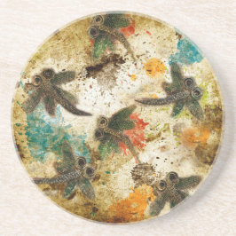 Dragonfly Flit Rustic Stänk Underlägg