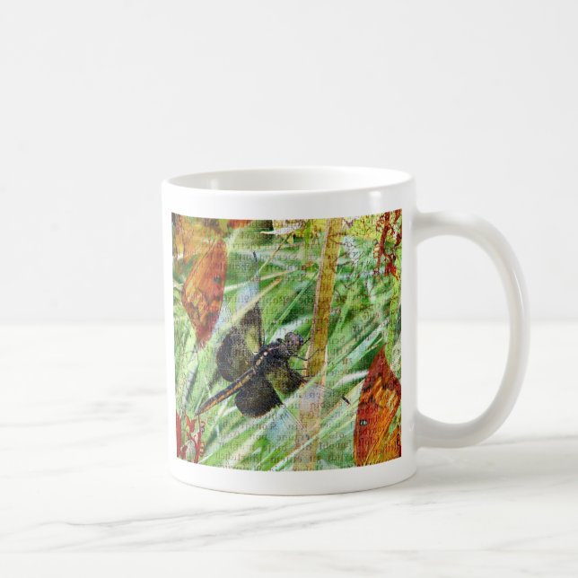 Dragonfly, flyget kaffemugg (Höger)