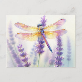 Dragonfly från Lavender Flowers vykort
