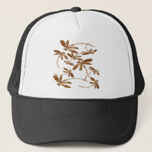 Dragonfly Frenzy Guld Keps