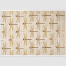 Dragonfly Furstendömet Decoupage Papprare