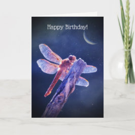 Dragonfly Grattis på födelsedagen Card Kort