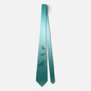 Dragonfly Grönt Gradient Ombre Slips