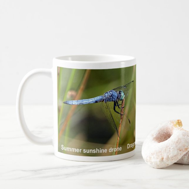 Dragonfly Haiku Coffee Mugg (Med munk)