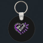 Dragonfly Heart Be Kind Purple Overdose Awareness  Nyckelring<br><div class="desc">Dragonfly Heart Be Kind Purple Overdose Awareness Kindness</div>