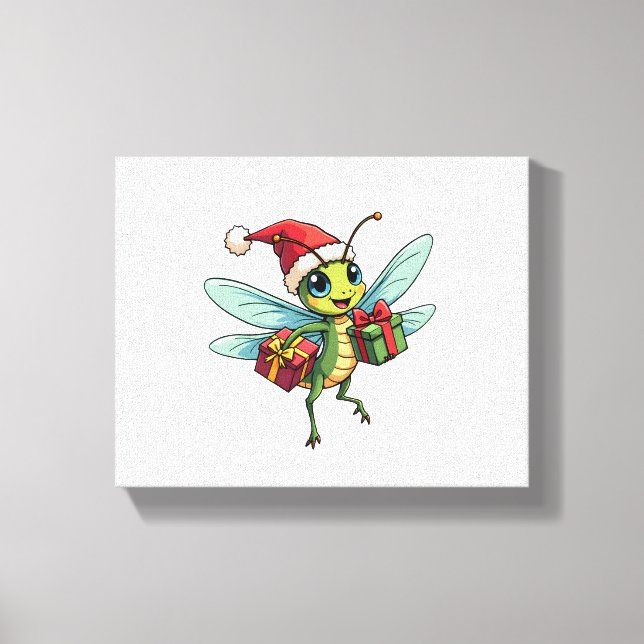 Dragonfly Helper Canvastryck (Framsida)