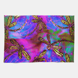 Dragonfly Hippy Flit Kökshandduk