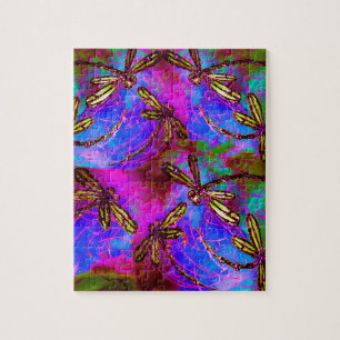 Dragonfly Hippy Flit Pussel