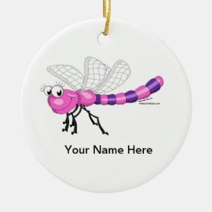 Dragonfly - Honung Julgransprydnad Keramik