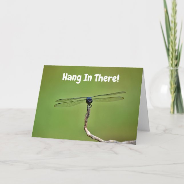 Dragonfly Hope and Thought Note Card Kort (Framsida)