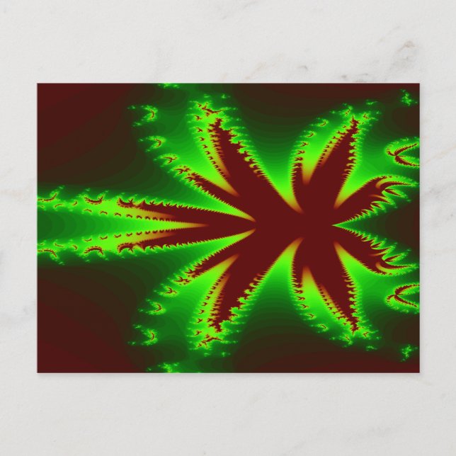 Dragonfly i Flames vykort (Framsida)