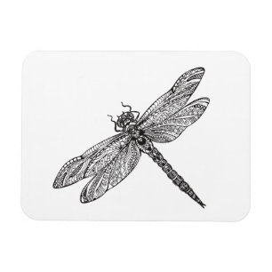 Dragonfly i Stil Magnet