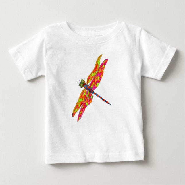 Dragonfly-illustration T Shirt (Framsida)