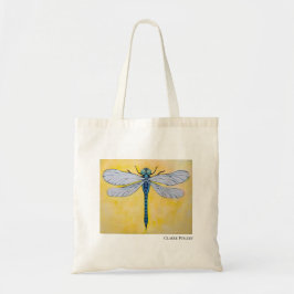 dragonfly illustration Tote Bag Tygkasse