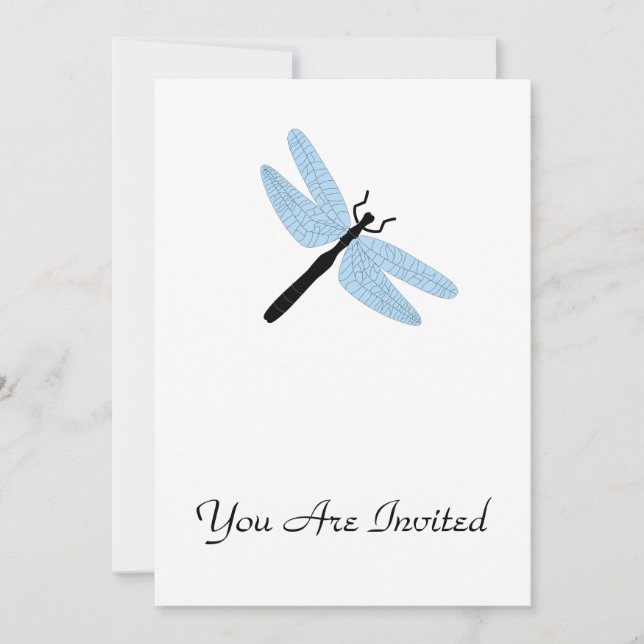 Dragonfly Inbjudningar (Framsida)