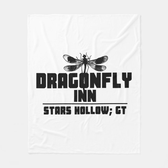 Dragonfly Inn Fleecefilt (Framsidan)