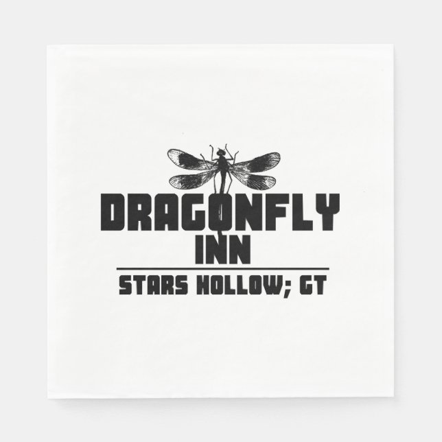 Dragonfly Inn Pappersservett (Framsidan)