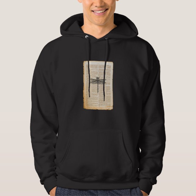 Dragonfly Insects Bug Insect Hoodie (Framsida)