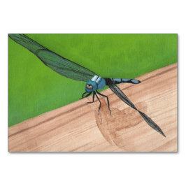 Dragonfly Insekt Läsa Flash-kort Bordsnummer