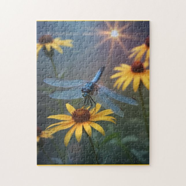 Dragonfly Jigszle Puzzle Pussel (Vertikal)