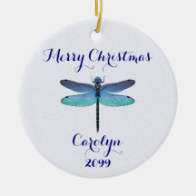 Dragonfly jul Ornament