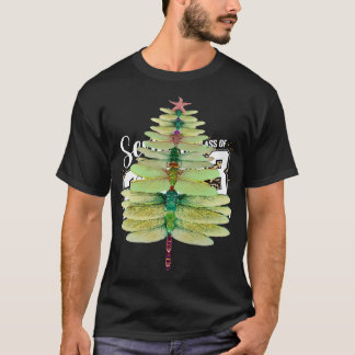 Dragonfly Julgran Funny Dragonfly Älskare Xm T Shirt