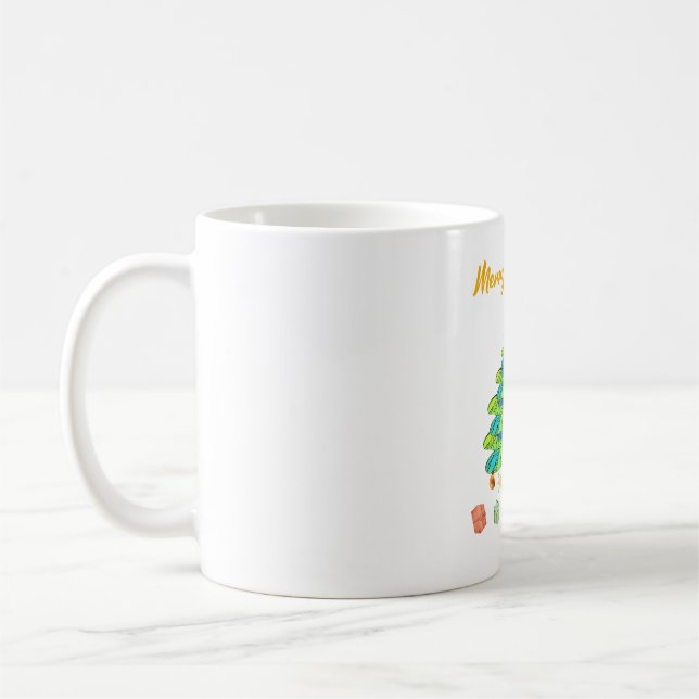 Dragonfly Julgran Gift Kaffemugg (Vänster)