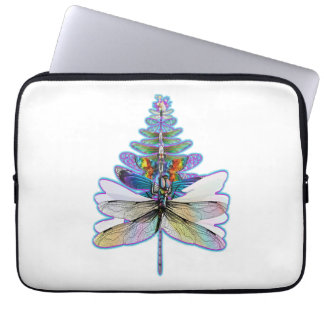 Dragonfly Julgran Laptop Fodral