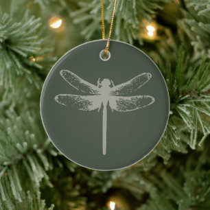 Dragonfly Julgransprydnad Keramik