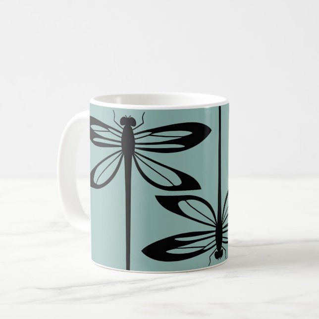 Dragonfly Kaffemugg (Framsida vänster)