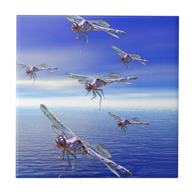 Dragonfly Kakelplatta (Framsidan)