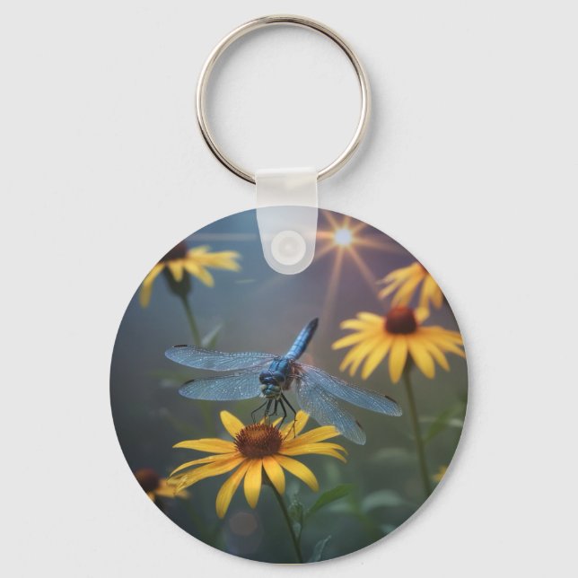 Dragonfly Keychain Nyckelring (Framsida)