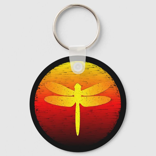 Dragonfly Keychain Nyckelring (Framsida)