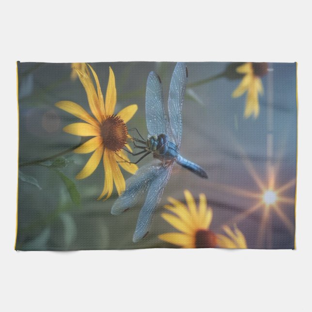 Dragonfly Kitchen Towel Kökshandduk (Horisontell)