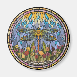 Dragonfly-lagrad glasdesign magnet