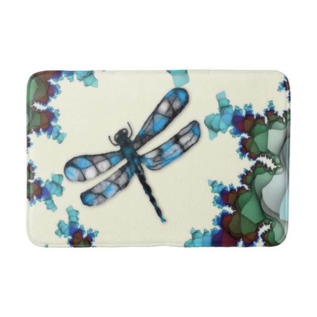 Dragonfly Land Bath Mat Badrumsmatta (Framsidan)