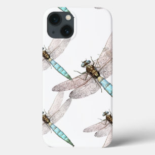 Dragonfly Luft Force mot vit bakgrund