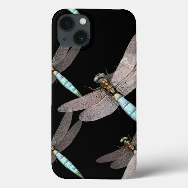 Dragonfly Luft Force on Black Design (Baksida)