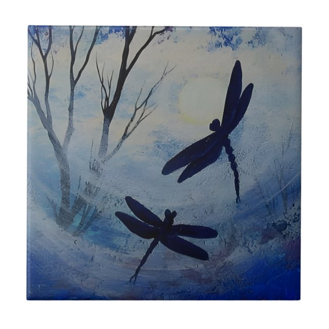 dragonfly luxuriga plattor kakelplatta (Framsidan)