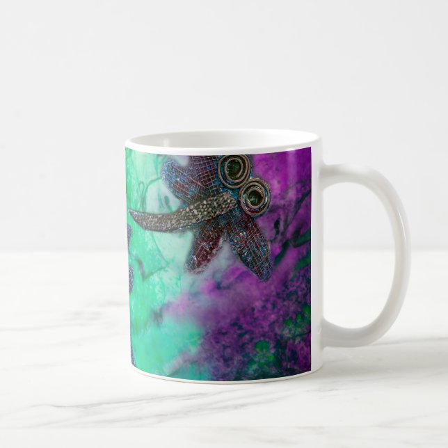 Dragonfly Magic Kaffemugg (Höger)