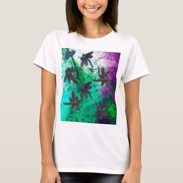 Dragonfly Magic T Shirt (Framsida)